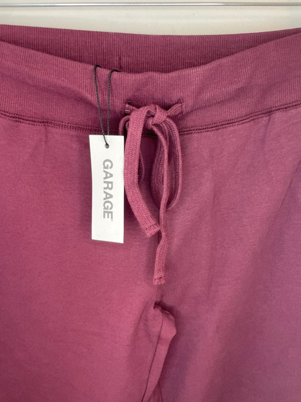 Garage Stretch Terry Bootcut Pants Fig Fantasy Red Women's Sz Medium MSRP$65 NWT - Picture 4 of 10